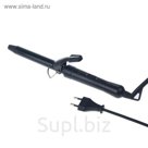 Плойка LuazON LW-01, 25 Вт, керамическое покрытие, черная