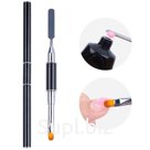 Brush for polygel, for builder gel.