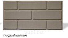Гладкий кирпич для фасада