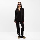 Костюм женский (джемпер и брюки) MIST р. 48-50, черный