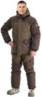 Скат костюм для рыбалки GRAYLING, зимний -45, полукомбинезон, хаки