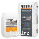 Продукция компании Экс Морэ, бренд Perfekta гидроизоляция цементная двухкомпонентная эластичная Аквастоп Флекс 2К, 25 кг + 10 кг