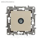 Механизм розетки TV СП Legrand "Etika Plus ", оконечная 5дБ сл. кость 672365