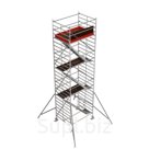 Алюминиевая Вышка-тура KRAUSE STABILO серия 5500 с трапом РВ 8,5 м (Арт.769022)