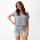 Пижама женская (футболка, шорты) KAFTAN «Звезды», размер 40-42