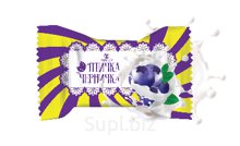 Конфеты  "Птичка Черничка", сбивное черничное суфле в темной глазури 1,5 кг. NEW!!!