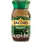 Кофе растворимый Jacobs "Monarch", сублимированный, стеклянная банка, 47,5г