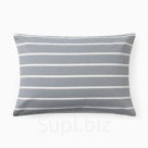 Наволочка «Этель» Blue stripe, 50×70 см, жатый хлопок