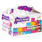Набор для лепки Genio Kids "Мега лепка", 34 бруска теста по 50 грамм (17 цветов), 2 стека, 10 формочек, 4 штампика, 1 скалка