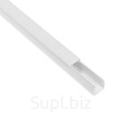 Кабель-канал Урал ПАК, с двойным замком, 16х16, 2 м, бел, КК-19016016-140