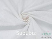 Плотный батист с мушками «Белоснежный» (2)