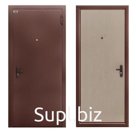 Входная дверь в квартиру «Берлога. ЭК 2», 970×2050 мм, правая, цвет медный антик/штрих лак