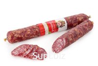 Колбасное изделие сыровяленое мясное высшего сорта Колбаса оригинальная СВИНАЯ газ индивидуальная упаковка (газ)