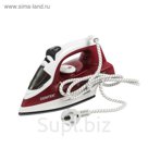 Утюг Centek CT-2349, 2200 Вт, керамическая подошва, паровой удар, самоочистка, красный