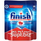 Таблетки для посудомоечной машины Finish "All in 1 Max", 25шт.