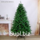 Искусственная ёлка Max Christmas «Карпатская», 210 см, d нижнего яруса 140 см, ветки смешанные шарнирные