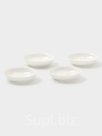 Соусники Доляна White Label, набор 4 шт., 50 мл, фарфор, белые