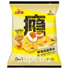 Чипсы Oishi Egg Yolk со вкусом соленых яиц 30г оптом