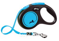 Поводок-рулетка Flexi New Neon tape S 5m 15kg blue