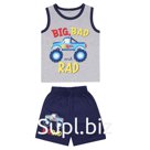 Комплект для мальчиков BONITO KIDS р.92-110 см серый меланж (98 см)