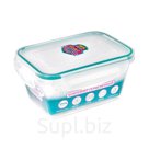 Контейнер Виолет герметичный прямоугольный 0,8л, прозрачный