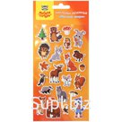 Наклейки объемные Мульти-Пульти "Лесные звери"