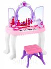 Игровой набор Столик с зеркалом, звук, свет, с аксессуарами арт.80015YL