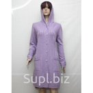 Кардиган женский 2694-19, лен,кофе,сирень