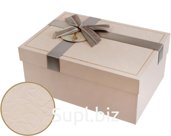Gift box 17x12x6 cm Color: peach