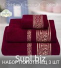 Полотенце банное махровое подарочный набор от бренда CRYSTAL TEXTIL представляет собой высококачественный текстиль для дома. Включает три мягких и приятных на …