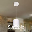 Cветильник потолочный Эра PL23 WH, GX53, IP20, белый