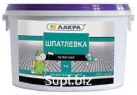 Шпатлевка латексная Лакра для внутренних работ: 15 кг