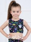 ТОП детский Евгения, цвет Чёрный (AMORE)