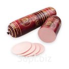 Вареное колбасное изделие мясное высшего сорта Колбаса КРЕМЛЁВСКАЯ С ГОВЯДИНОЙ в/с, бига-3 0.4КГ