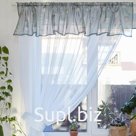 Тюль с подхватом и ламбрекеном «Садовая романтика», 250×200 см, 100% п/э, вуаль