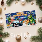 Конверт для денег «В Новый год без забот!» 16×8 см