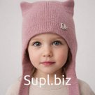 Шапка-чепчик с паетками