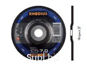 Диск обдирочный по стали RHODIUS RS 67 TOPline. RS 67 125 x 7,0 x 22,23