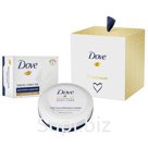 Подарочный набор Dove "С любовью для вас" (крем питательный 75мл+крем-мыло 100гр)