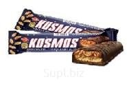 "Kosmos" arahisli, karamelli şokolad örtükli süýji/ "Kosmos" арахисовый шоколад с карамелью и шоколадной глазурью 45 gr