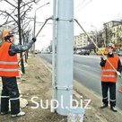 Покраска осветительных столбов