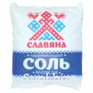 Соль пищевая 1 кг, «Славяна», мелкая, пэт пакет
