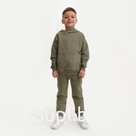 Костюм детский (худи, брюки) KAFTAN Basic line, размер 36 (134-140 см), хаки