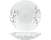 Marbella silver deep plate, 21.5 cm, 720 ml
