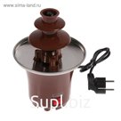 Шоколадный фонтан Luazon LFF-01, загрузка 0.7 кг, коричневый