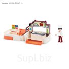 Игровой набор «Кухня», с аксессуарами и фигуркой повара