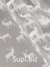 Пленка глянцевая «Северные олени», прозрачная, белый, 0.7×7.5 м, 40 мкм, 200 г