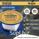 Припой ТУНДРА, ПОС 63, на катушке, 1 мм, 25 г