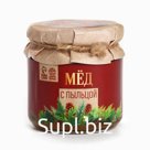 Мёд с пыльцой «Теплых праздников» , 250 г.