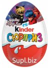 Яйцо шоколадное Kinder Киндер Сюрприз Леди Баг 20 гр., обертка